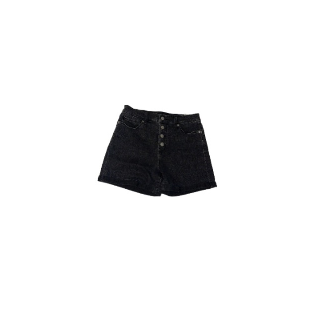 Banana Republic Black High Waisted Button Fly Jean Shorts - Women’s Size 27